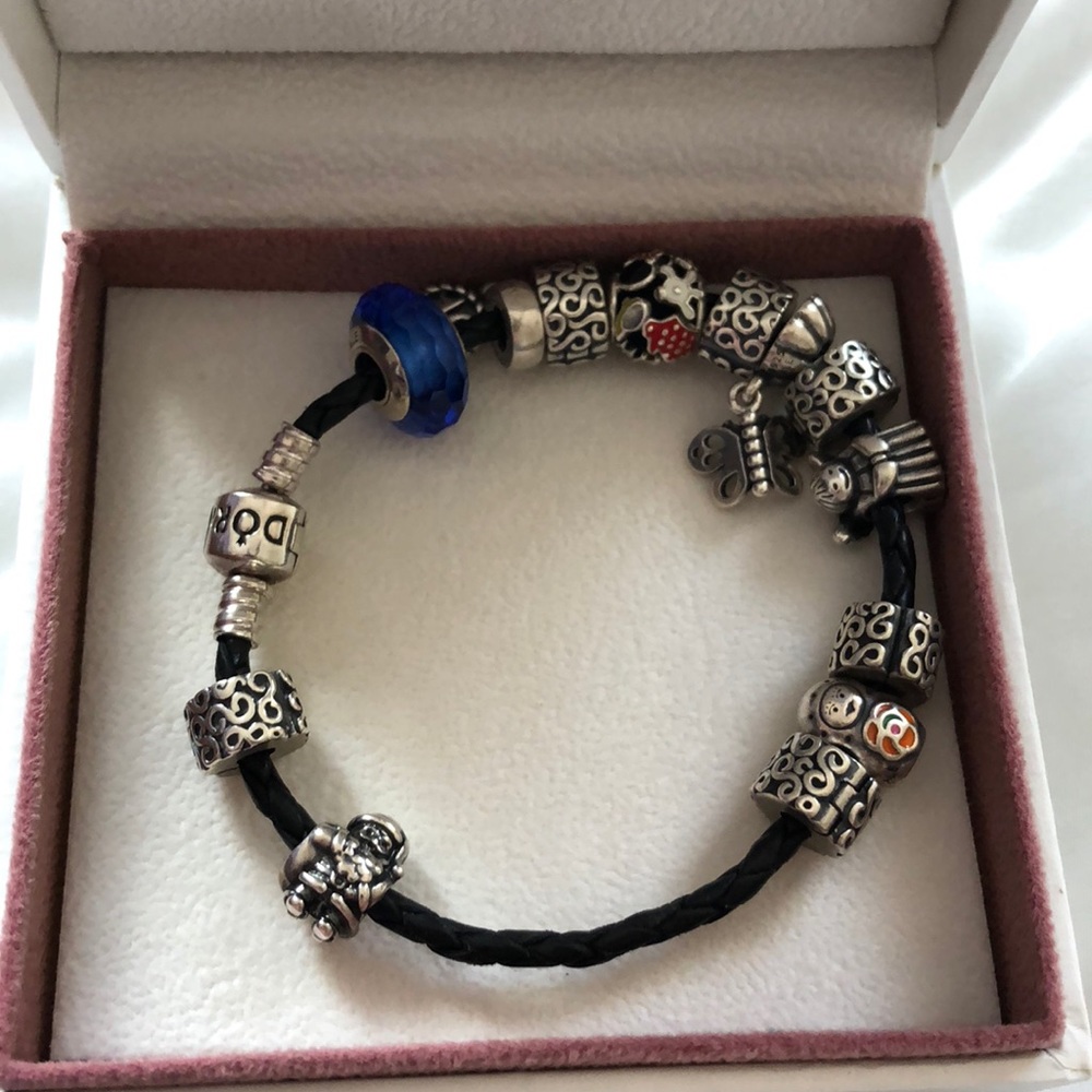 Pandora Leather Band Bracelet